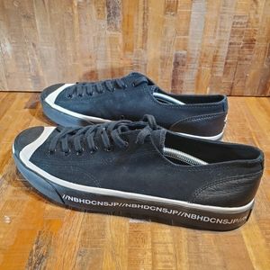 Converse Men's Jack Purcell Black Sneakers